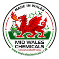 A logo for mid wales chemicals your choice