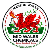 A logo for mid wales chemicals your choice