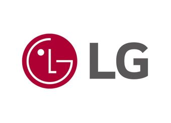 Full Time Heating & Cooling | The lg logo is on a white background.