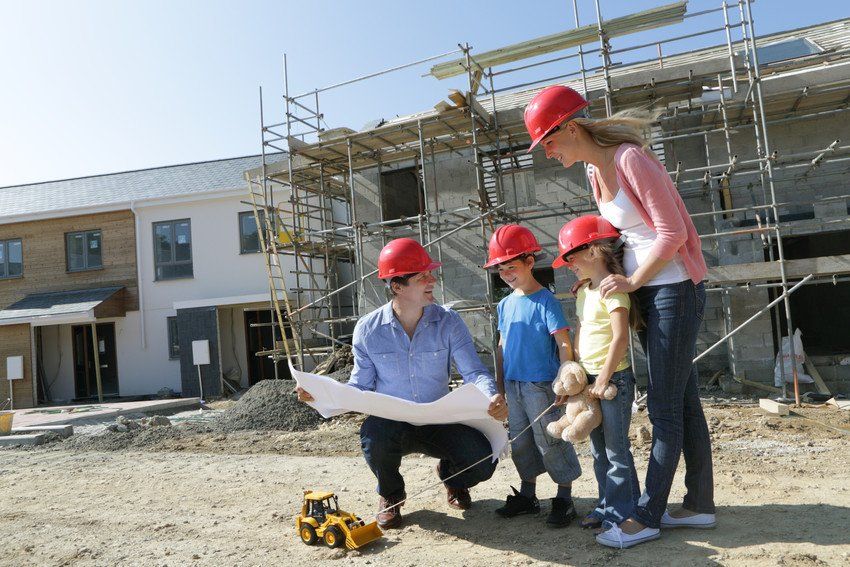 Interior with staircase