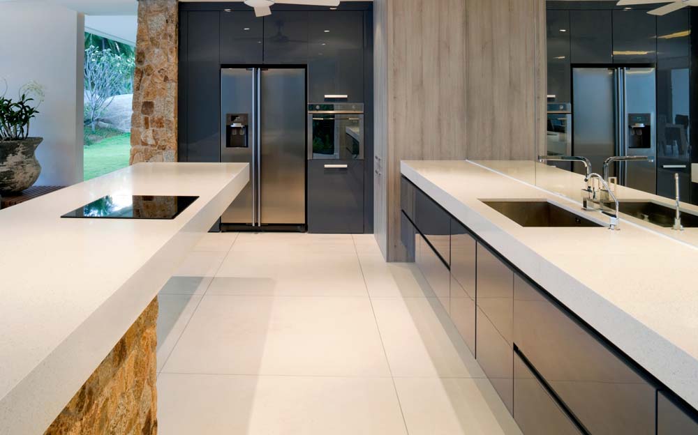 Stylish large kitchen