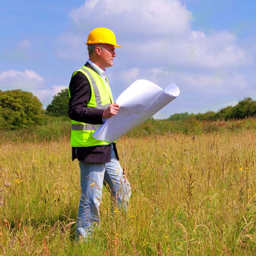 Interior with staircase