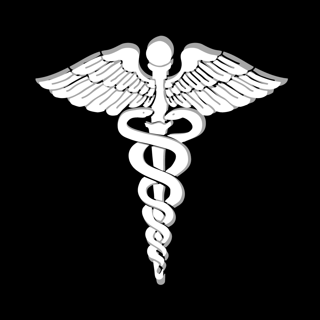 Asclepius Wand, a symbol of health and spiritual evolution