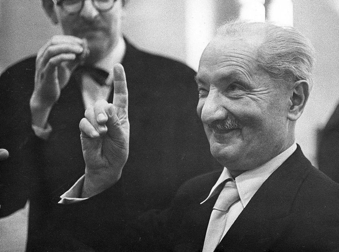 Martin Heidegger, 1959. © René Spitz, Flicker