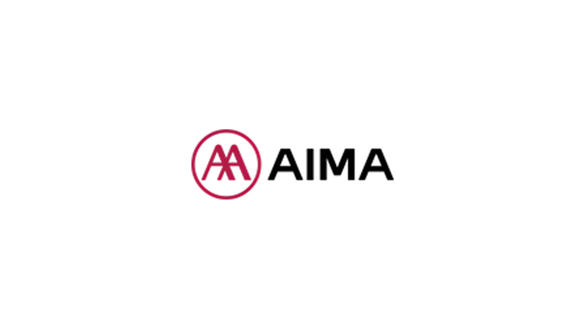 The aima logo is on a white background.
