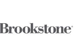 Brookstone logo and website link