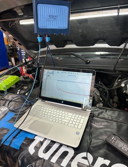 Computer with vehicle diagnostics