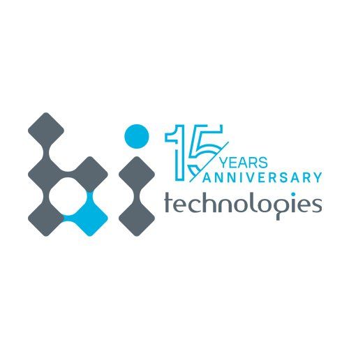 It is a logo for a company that is celebrating its 15th anniversary.