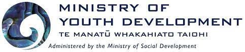 A logo for the ministry of youth development