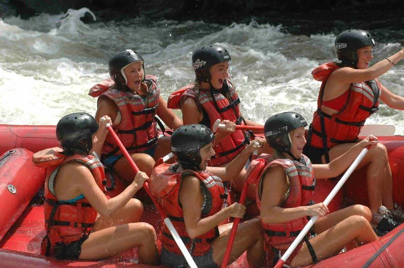 rafting