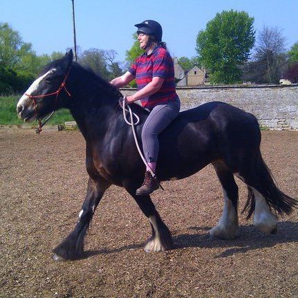 Lorraine Riding Dolly Bareback