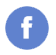 Facebook logo: white