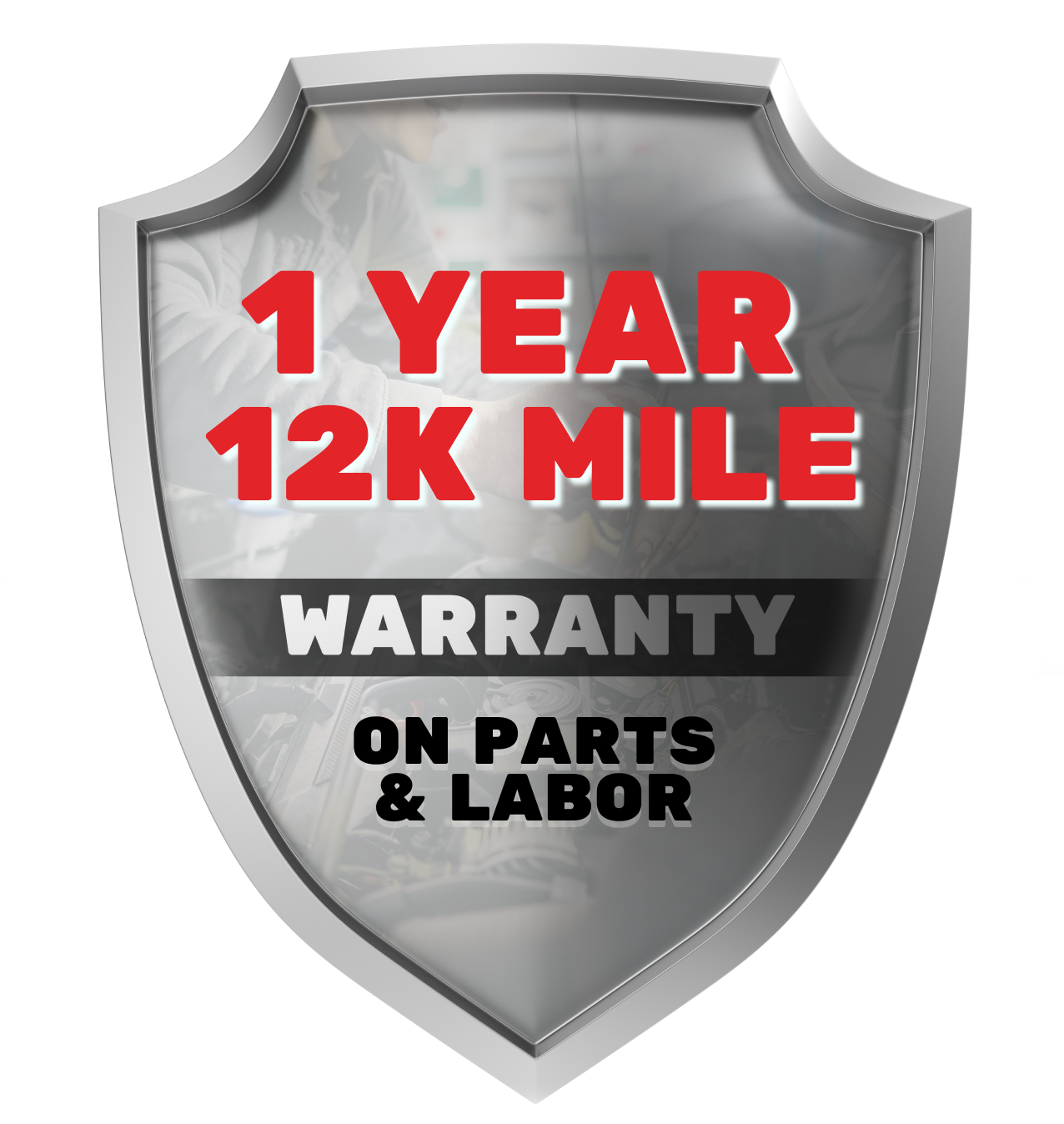 1 Year 12K Mile Warranty | Plony's Auto Service Ltd.