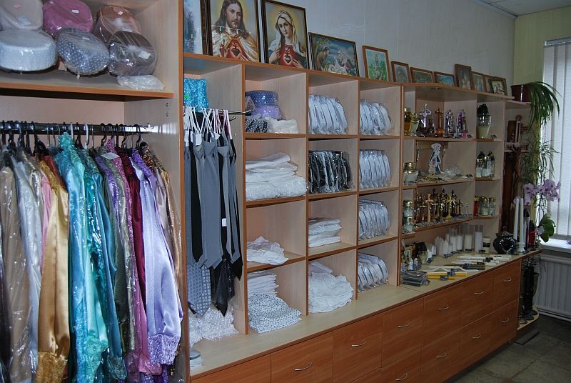 Laidojimo reikmenų parduotuvė