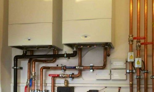 installed boiler