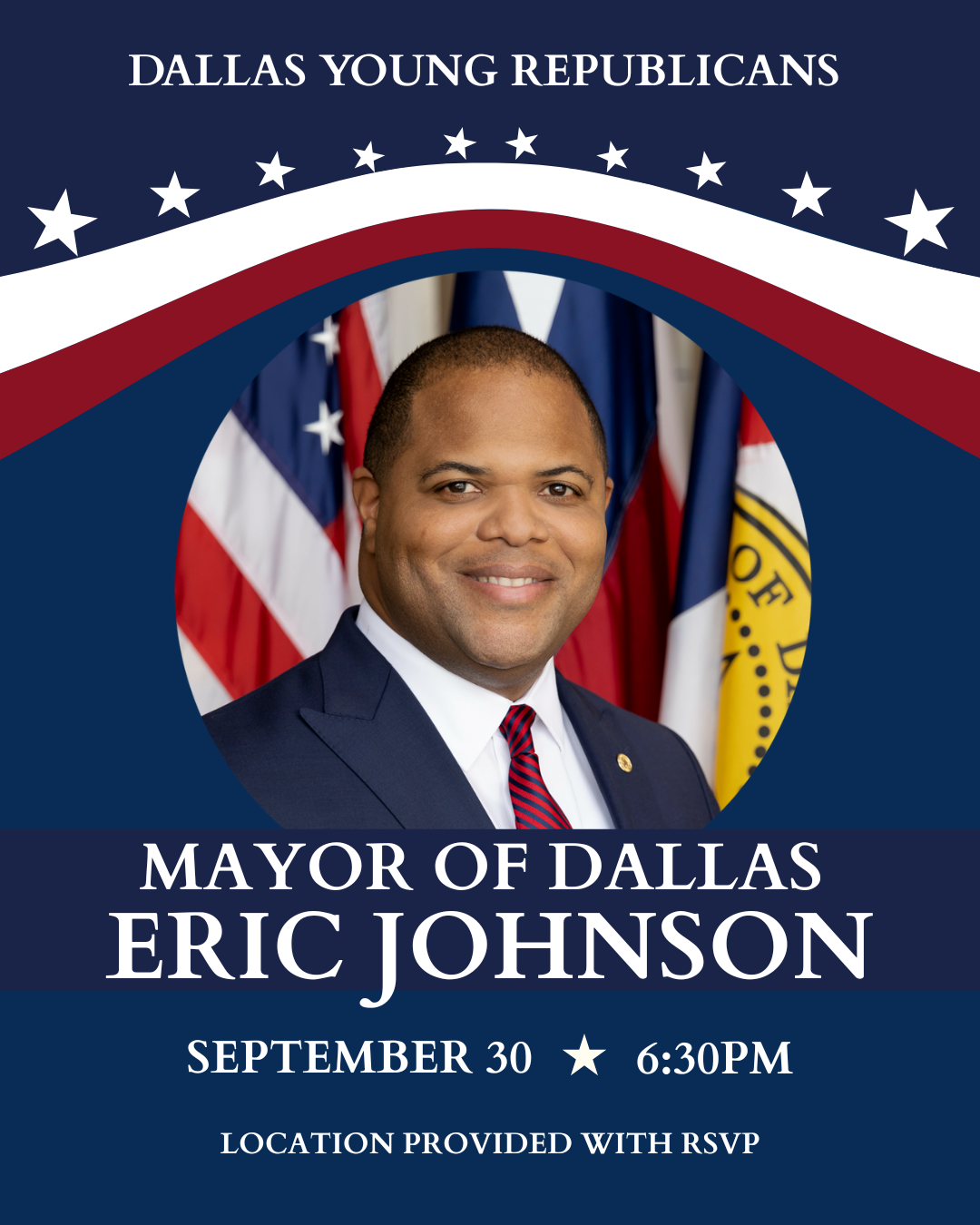 Mayor Johnson Dallas Mayor graphic
