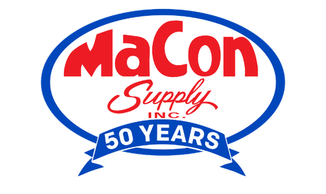 MaCon Supply Inc The macon supply inc. logo is serving the construction industry