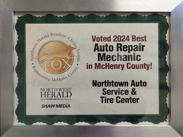 Best Auro Repair Mechanic Award 2024  | Northtown Auto Service and Tire Center