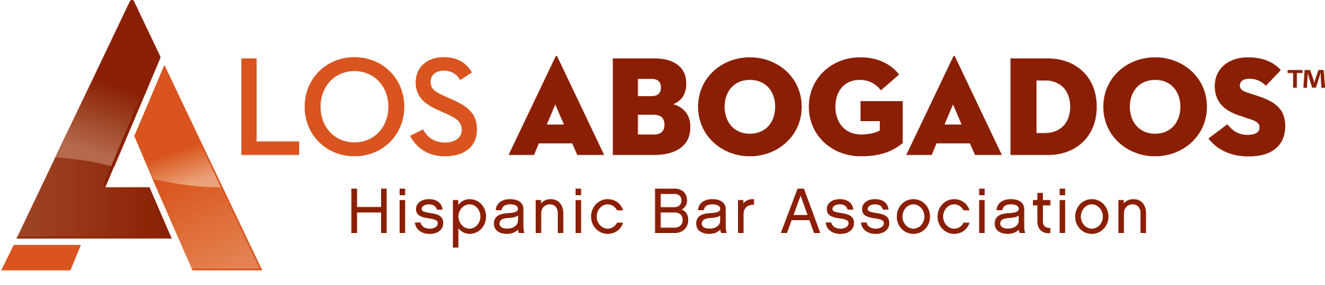 A logo for los abogados hispanic bar association