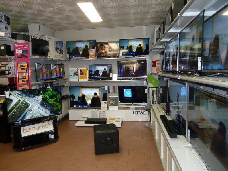 televisori presenti in negozio