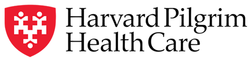 Harvard Pilgrim Health Care logo with red shield
