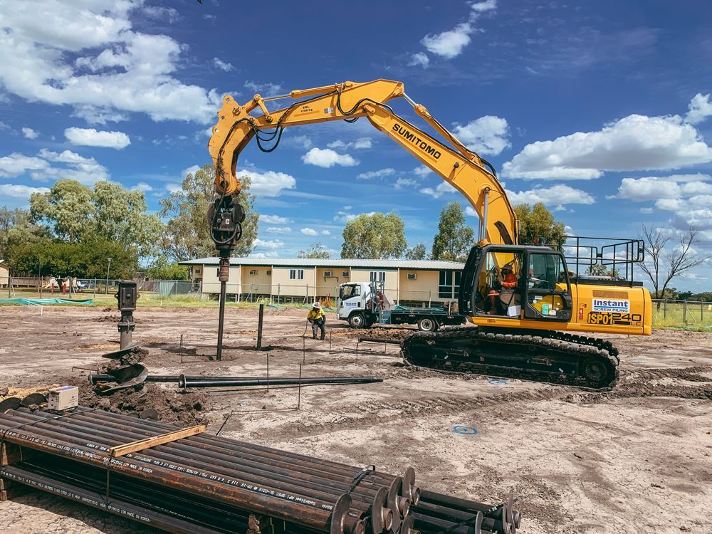 Screw Pile Foundation — Burleigh Heads, QLD — Instant Screw Piling