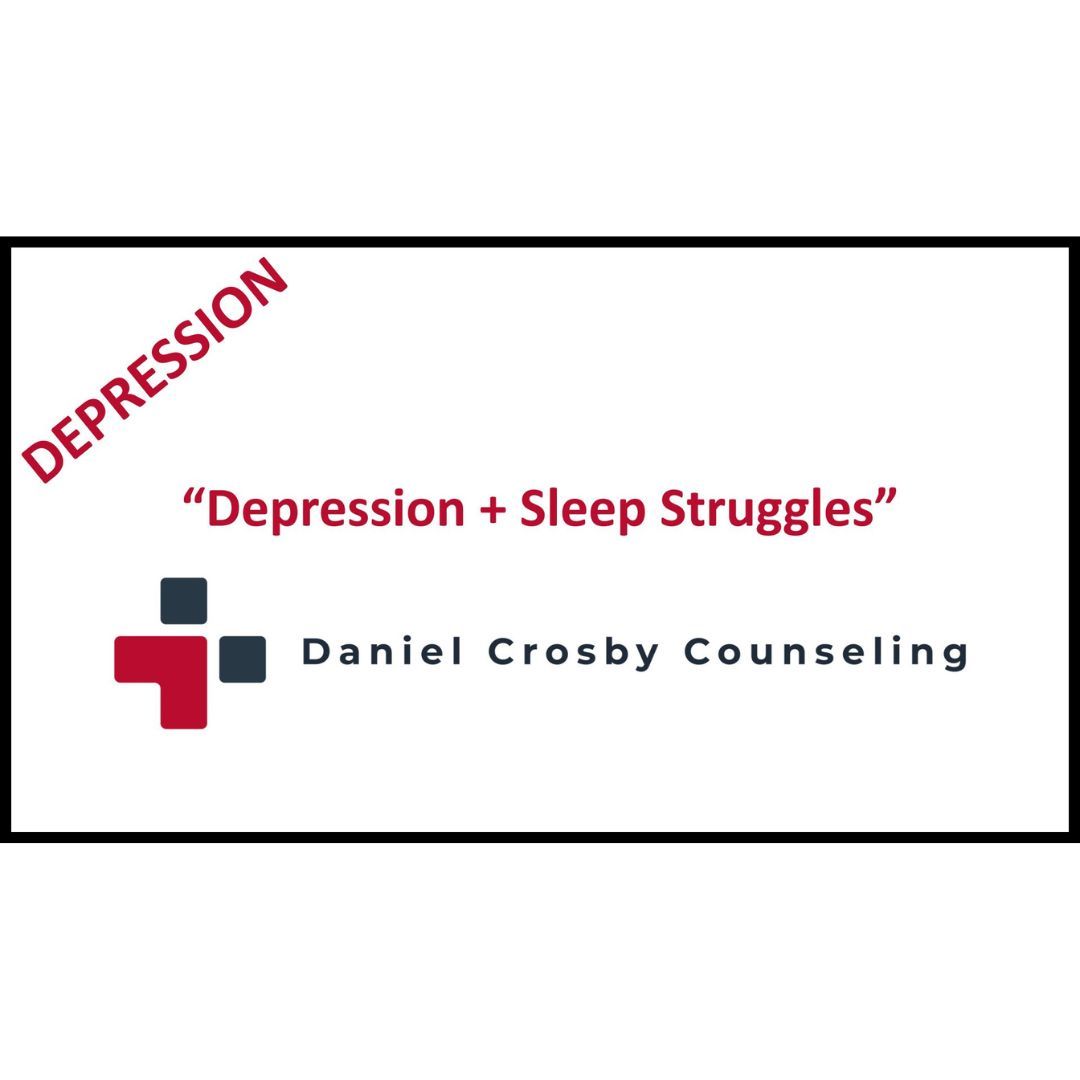 Graphic for Daniel Crosby Counseling, text states