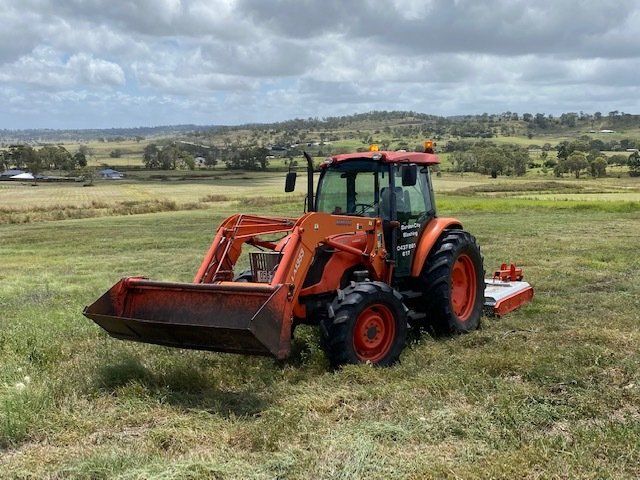 Tractor For Slashing — Lawn Mowing in Darling Downs, QLD