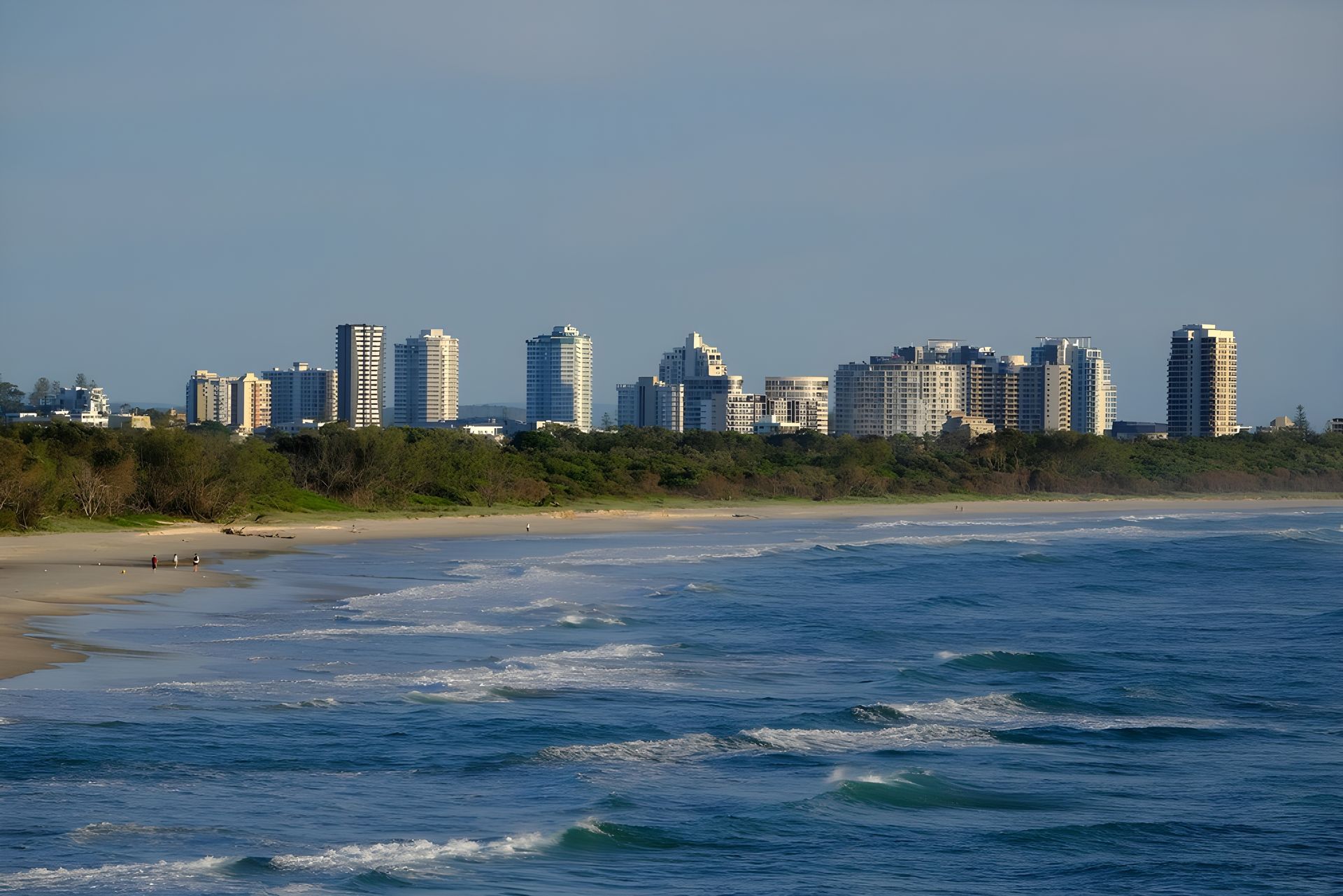 A Beach With a City Skyline in the Background — Northernair in East Lismore, NSW