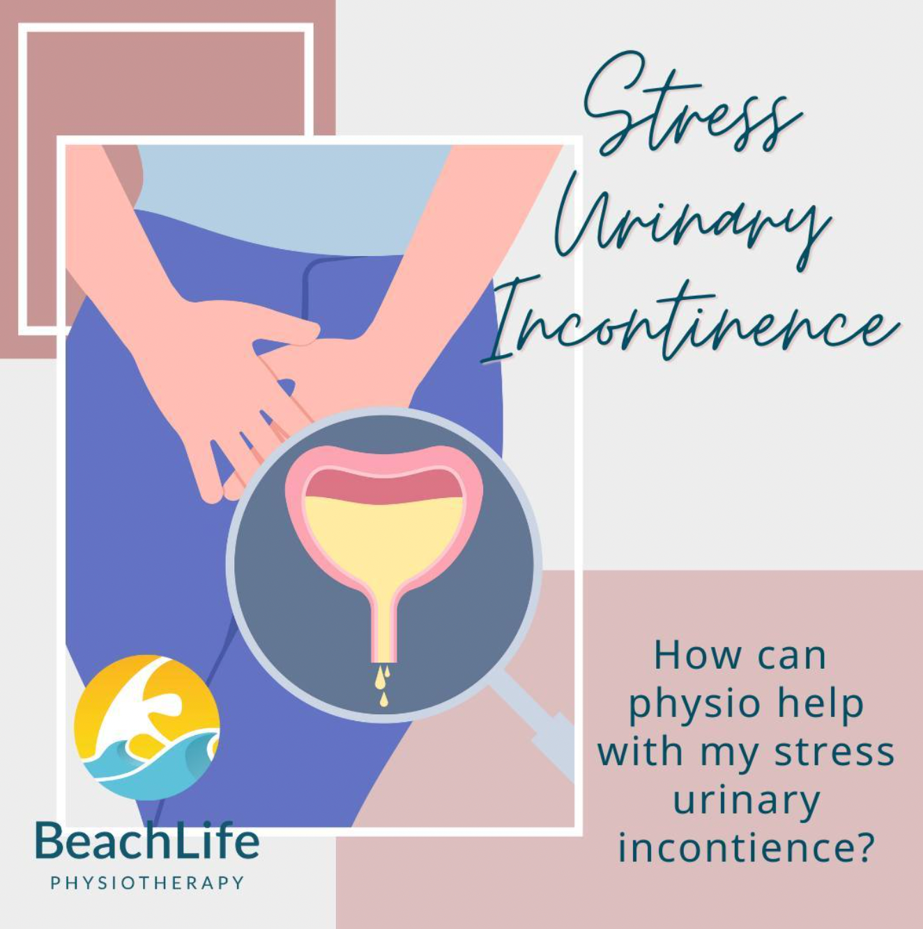How can physio help with my stress urinary incontinence?
