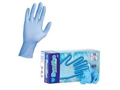Guanti monouso in lattice guanti per alimenti puliti guanti per la pulizia  della casa giardino generale guanti di gomma blu 100 PCS L : : Fai  da te
