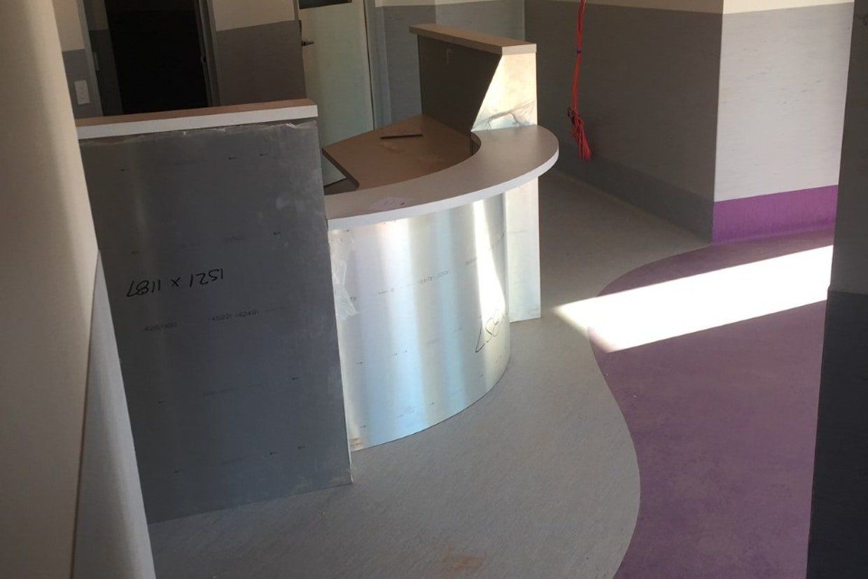 Information Desk Under Renovation — Ozwide Flooring in Ciccone, NT