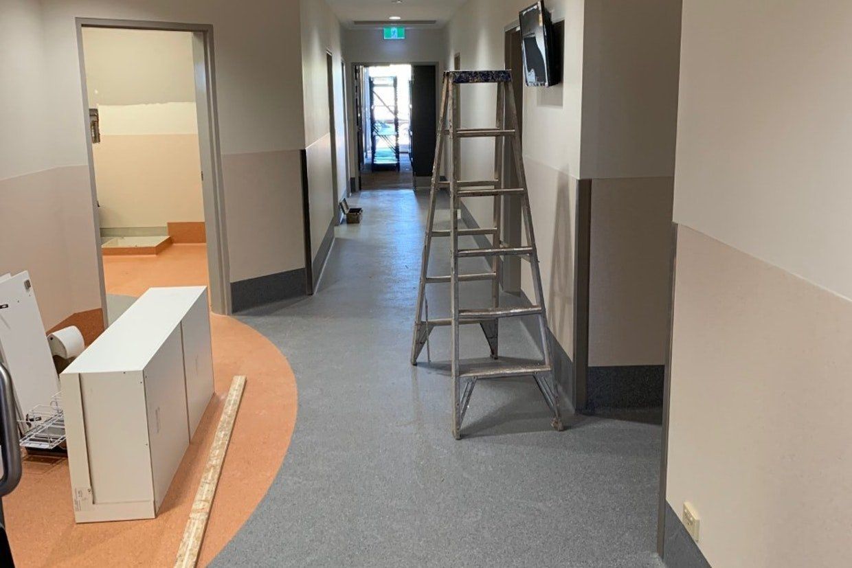 Floor Under Renovation — Ozwide Flooring in Ciccone, NT