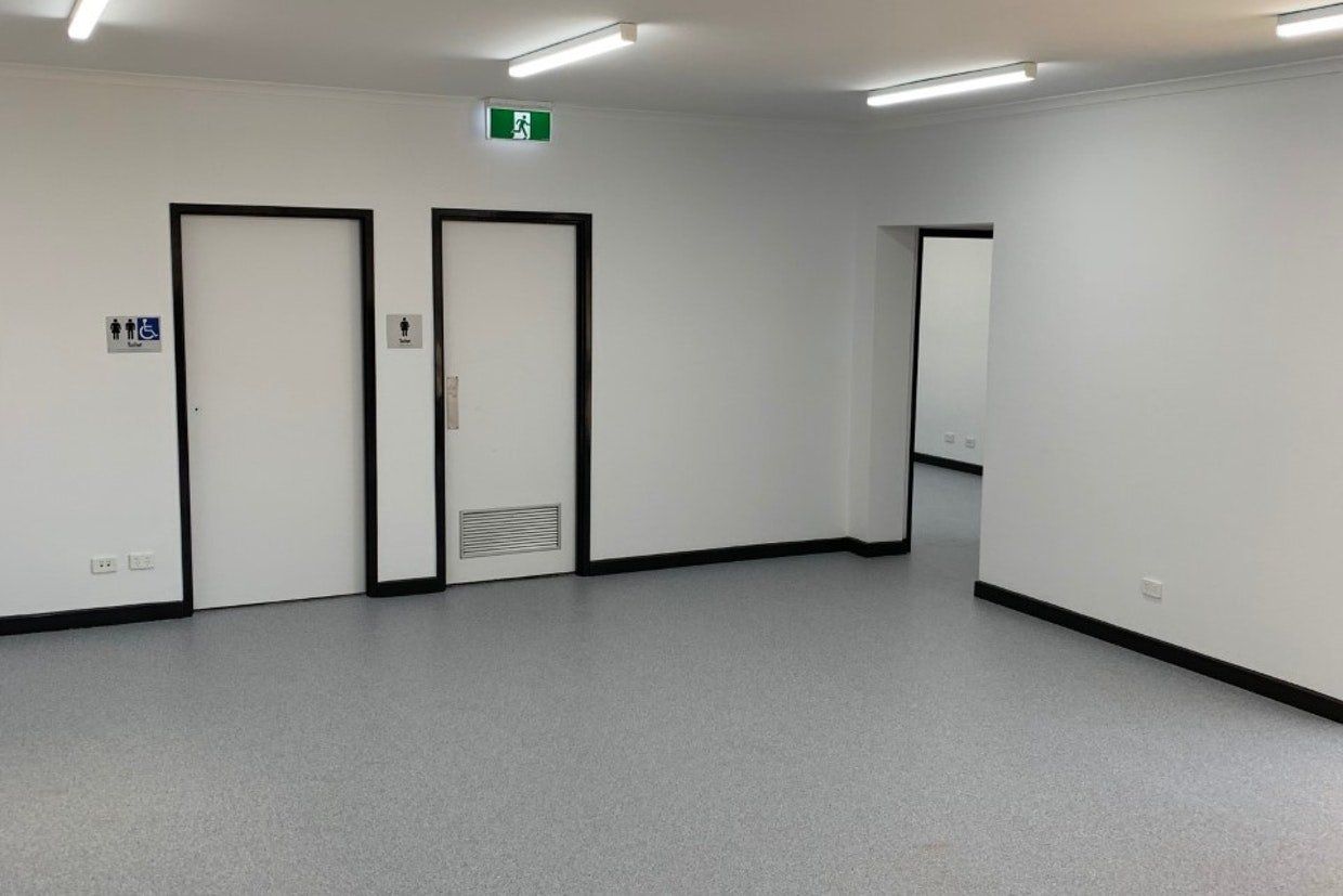 Orange and Gray Flooring — Ozwide Flooring in Ciccone, NT