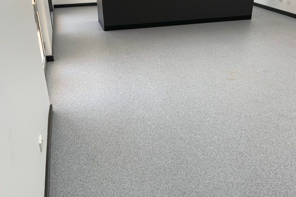 White Flooring Installed — Ozwide Flooring in Ciccone, NT