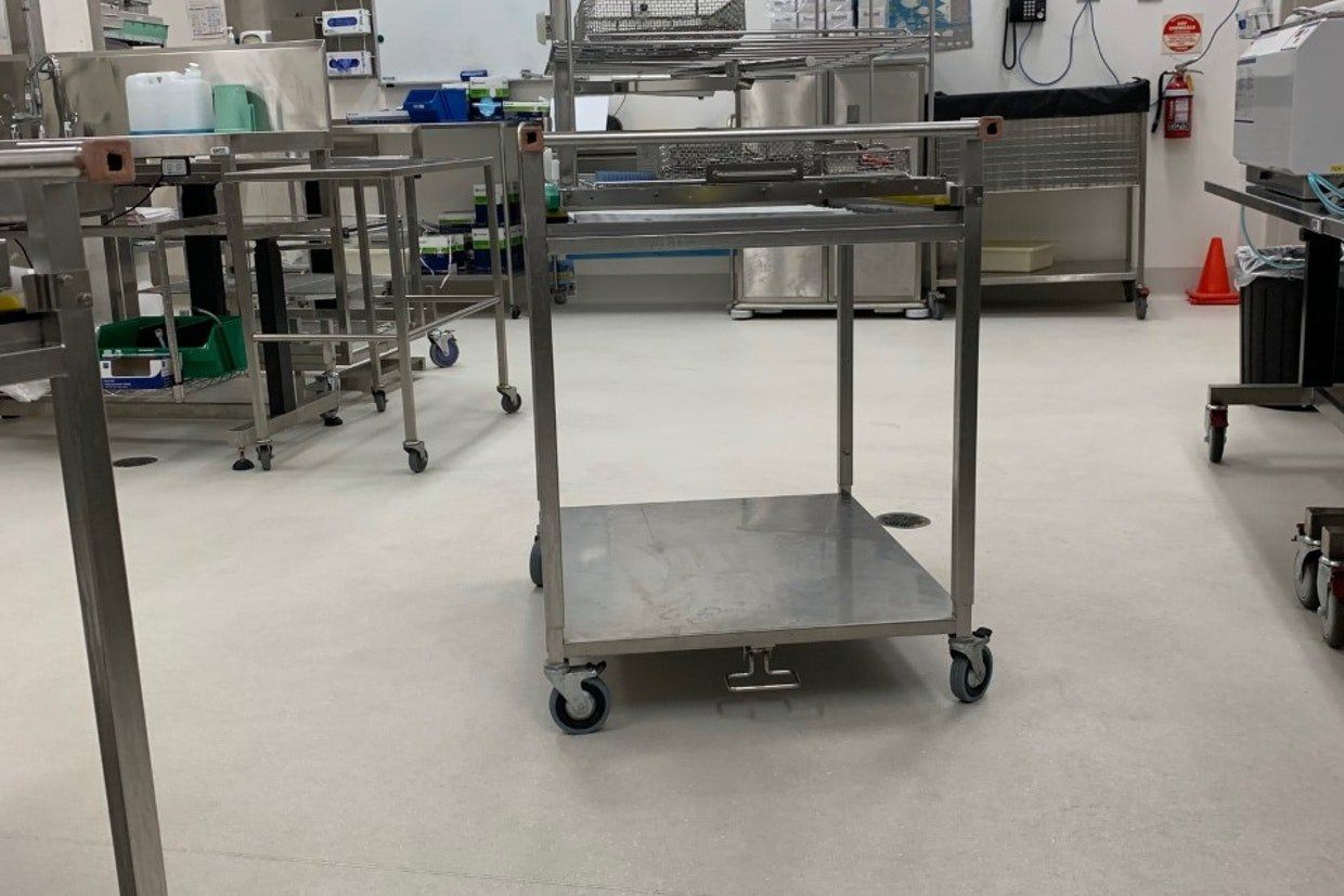 Vinyl Tiles With Tray — Ozwide Flooring in Ciccone, NT