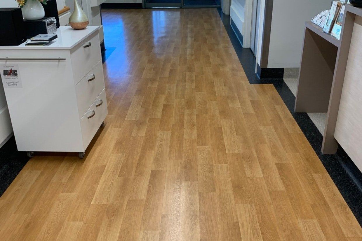 Vertical Wooden Flooring — Ozwide Flooring in Ciccone, NT