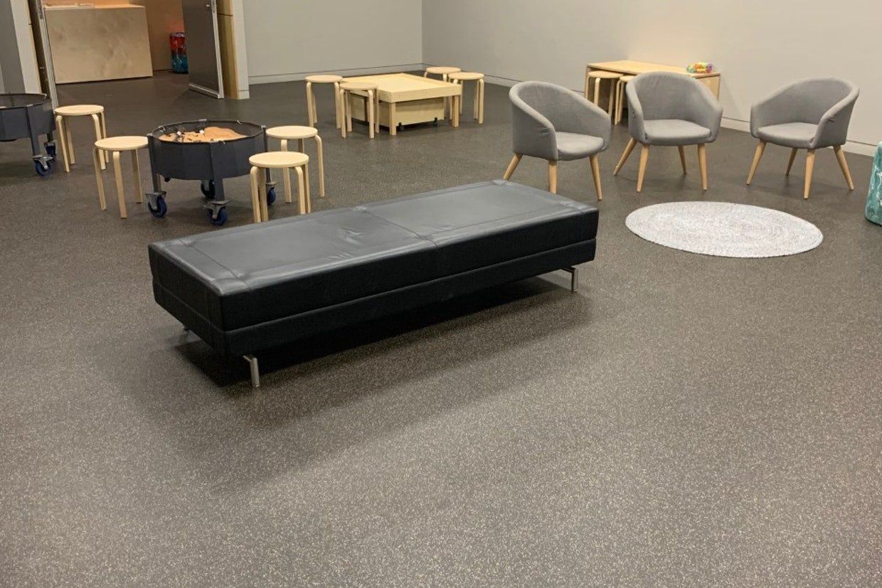 Black Flooring Wide View — Ozwide Flooring in Ciccone, NT