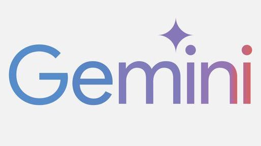 A blue and purple logo for gemini with a star in the middle.