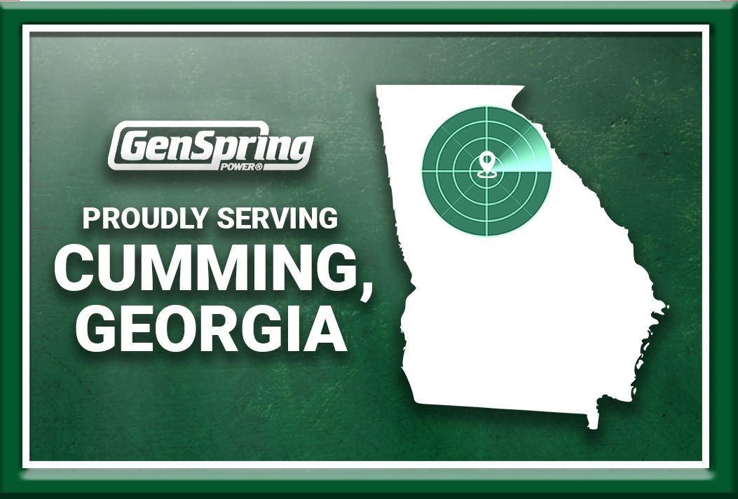 GenSpring Power Proudly Serves Cumming, Georgia With Quality Home Generators