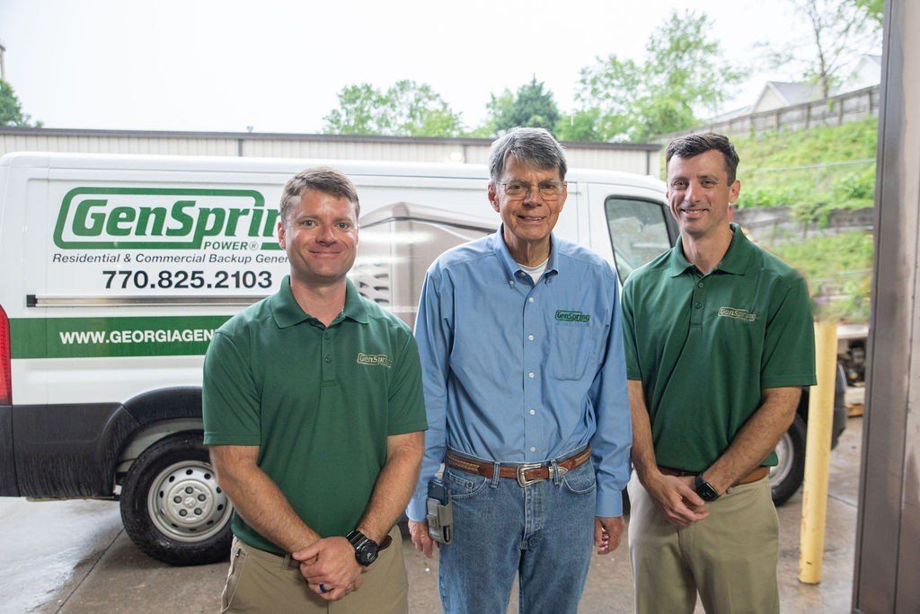 The Preble Family of GenSpring Power, Inc., a Premier Generator Shop Serving Tyrone, GA.