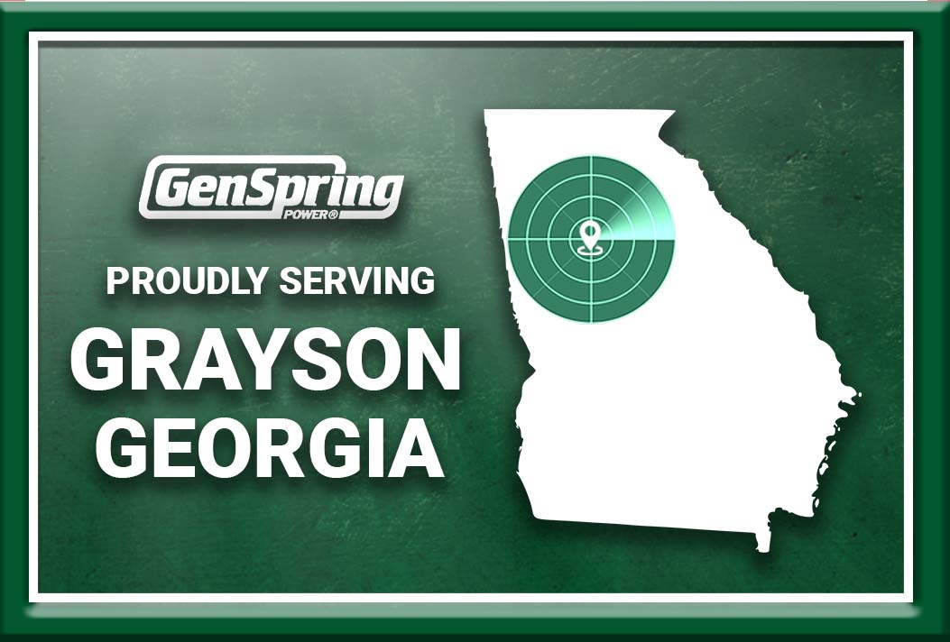 GenSpring Power has been Grayson, GA’s premier generator installation & maintenance team since 2002