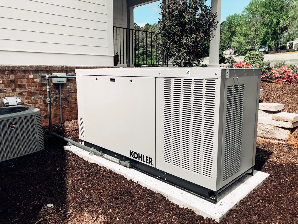 Install a Kohler Generator Outside Your Home in Peachtree, Georgia With GenSpring Power, Inc.