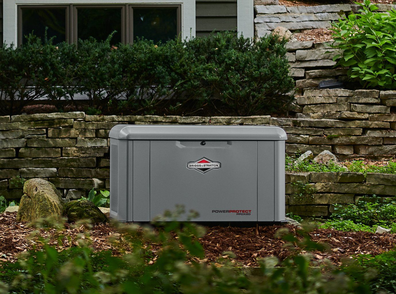 A Briggs & Stratton PowerProtect™ DX 20kW Standby Generator Installed by Georgia’s GenSpring Power