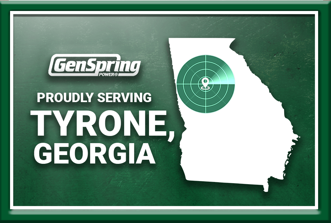 GenSpring Power Proudly Serves Tyrone, Georgia With Quality Home Generators.