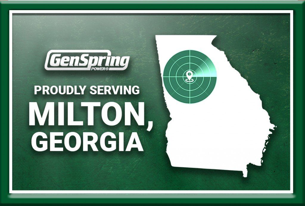 GenSpring Power Proudly Serves Milton, GA With Quality Home Generators.