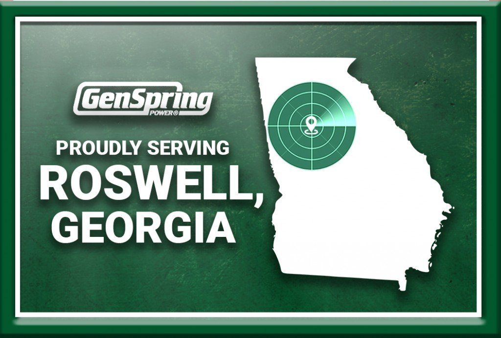 GenSpring Power Proudly Serves Roswell, Georgia With Quality Home Generators.