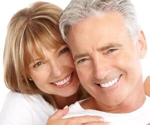 Happy old couple - Dental care in Reading, PA