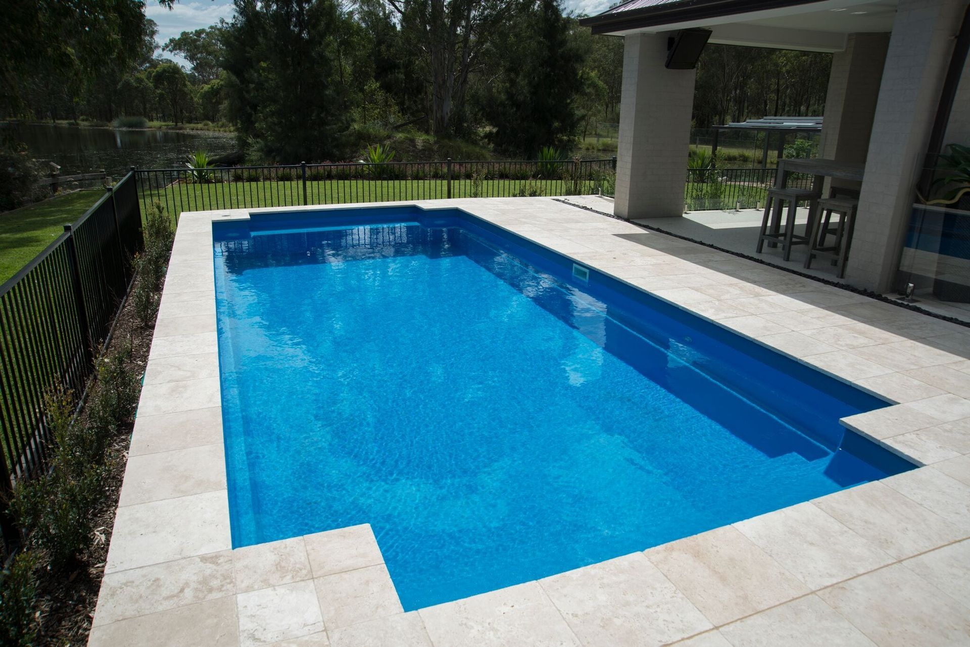 Classic Pool Design by Masterbuilt Pools image#7