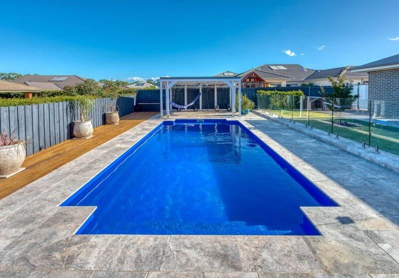 Classic Pool design by Masterbuilt Pools in Nambucca Heads NSW area